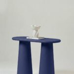 Alessia Cobalt Blue Microconcrete Console Table