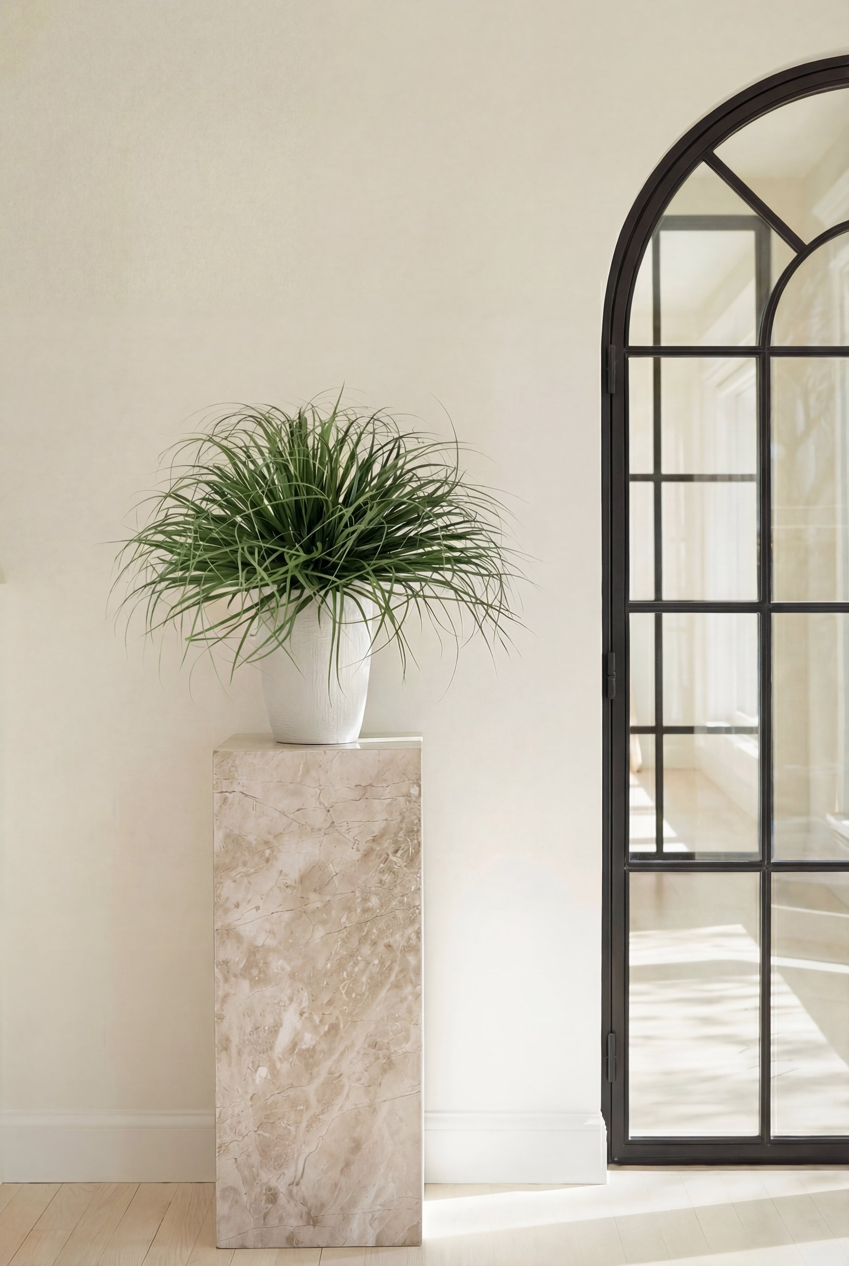 Artificial Fountain Grass Plant (45CM) - Image 3