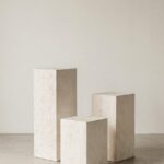 Zelda Off White Speckled Microconcrete Plinth