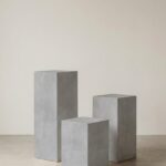 Zelda Ash Grey Microconcrete Plinth