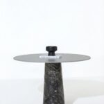 Belova Dekton Grey Dining Table with Orobico Grey Base (104x75)