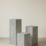 Zelda Ash Grey Speckled Microconcrete Plinth