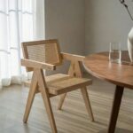 Matilda Light Wood & Rattan Dining Chair