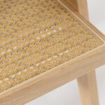 Matilda Light Wood & Rattan Dining Chair