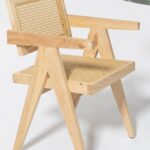 Matilda Light Wood & Rattan Dining Chair