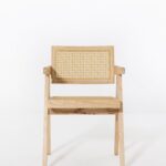 Matilda Light Wood & Rattan Dining Chair