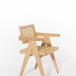 Matilda Light Wood & Rattan Dining Chair
