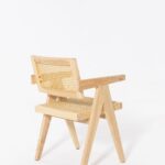 Matilda Light Wood & Rattan Dining Chair