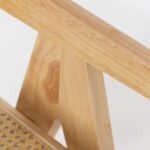 Matilda Light Wood & Rattan Dining Chair