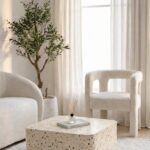 Nevina Venezian Microterrazzo Microconcrete Coffee Table