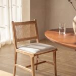 Kirelle Acacia Wood Dining Chair