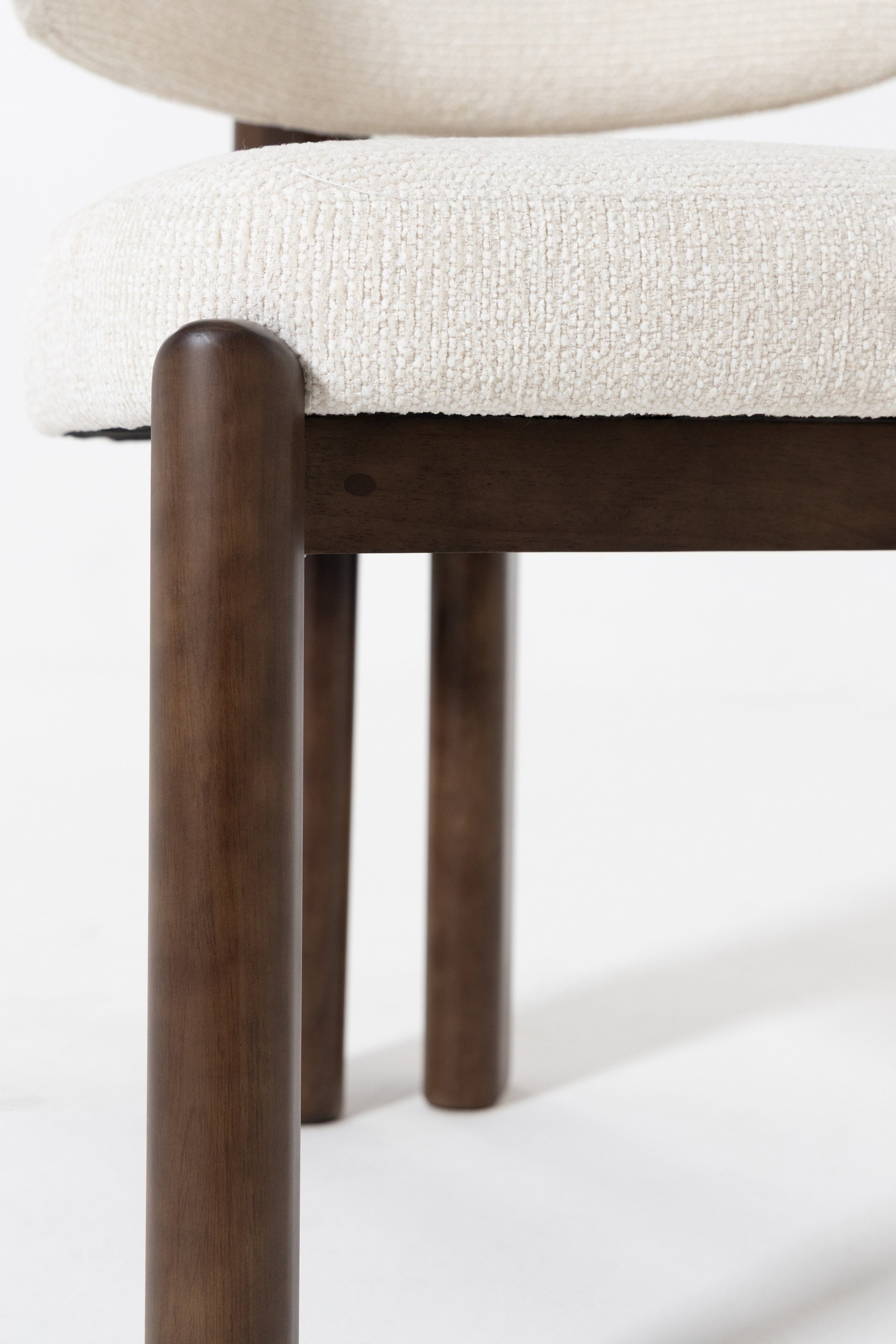 Santino Cream Dining Chair - Image 2