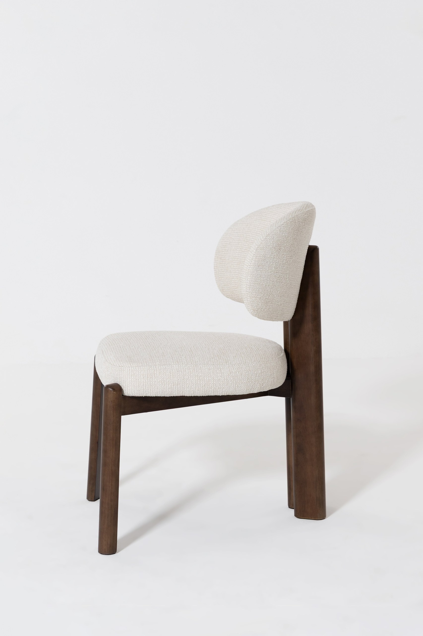 Santino Cream Dining Chair - Image 5