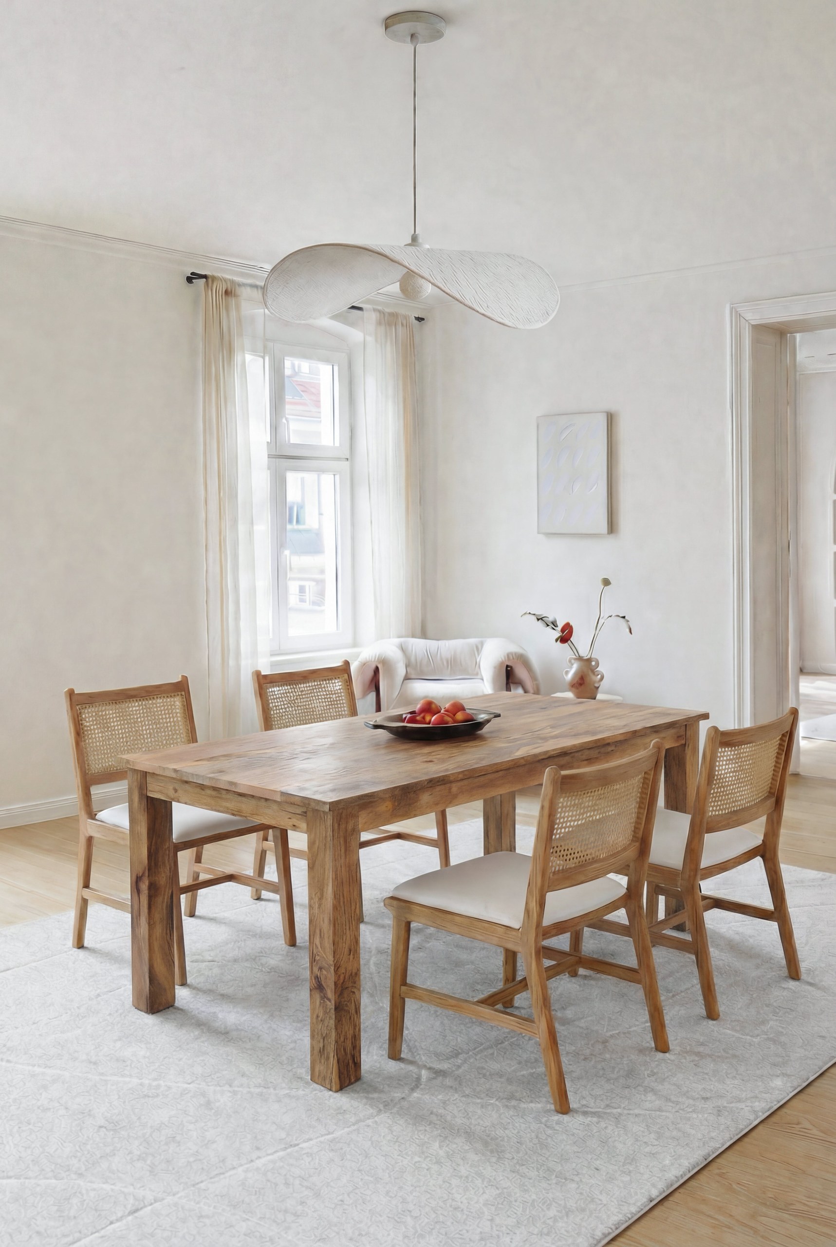 Nico Solid Wood Dining Table