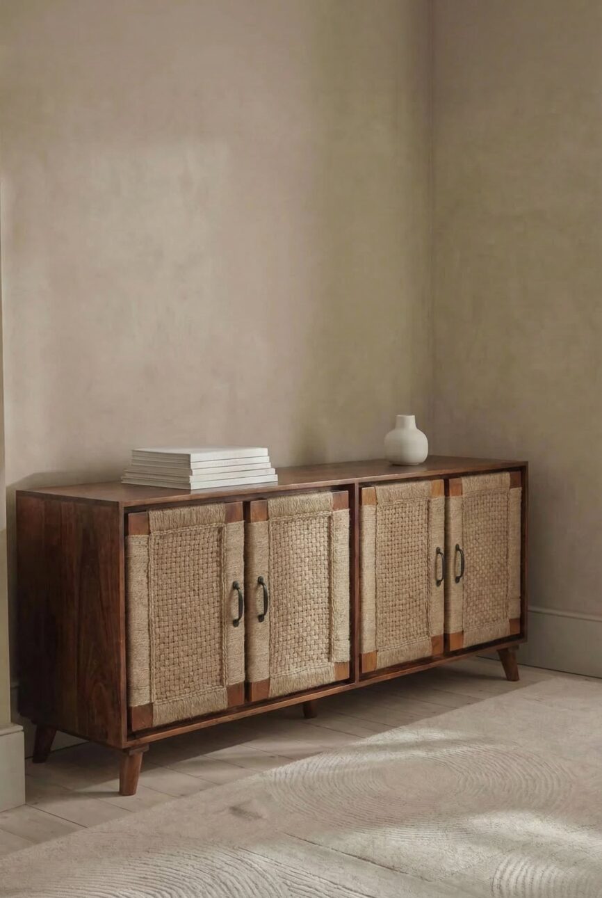 Alberto Wooden Sideboard