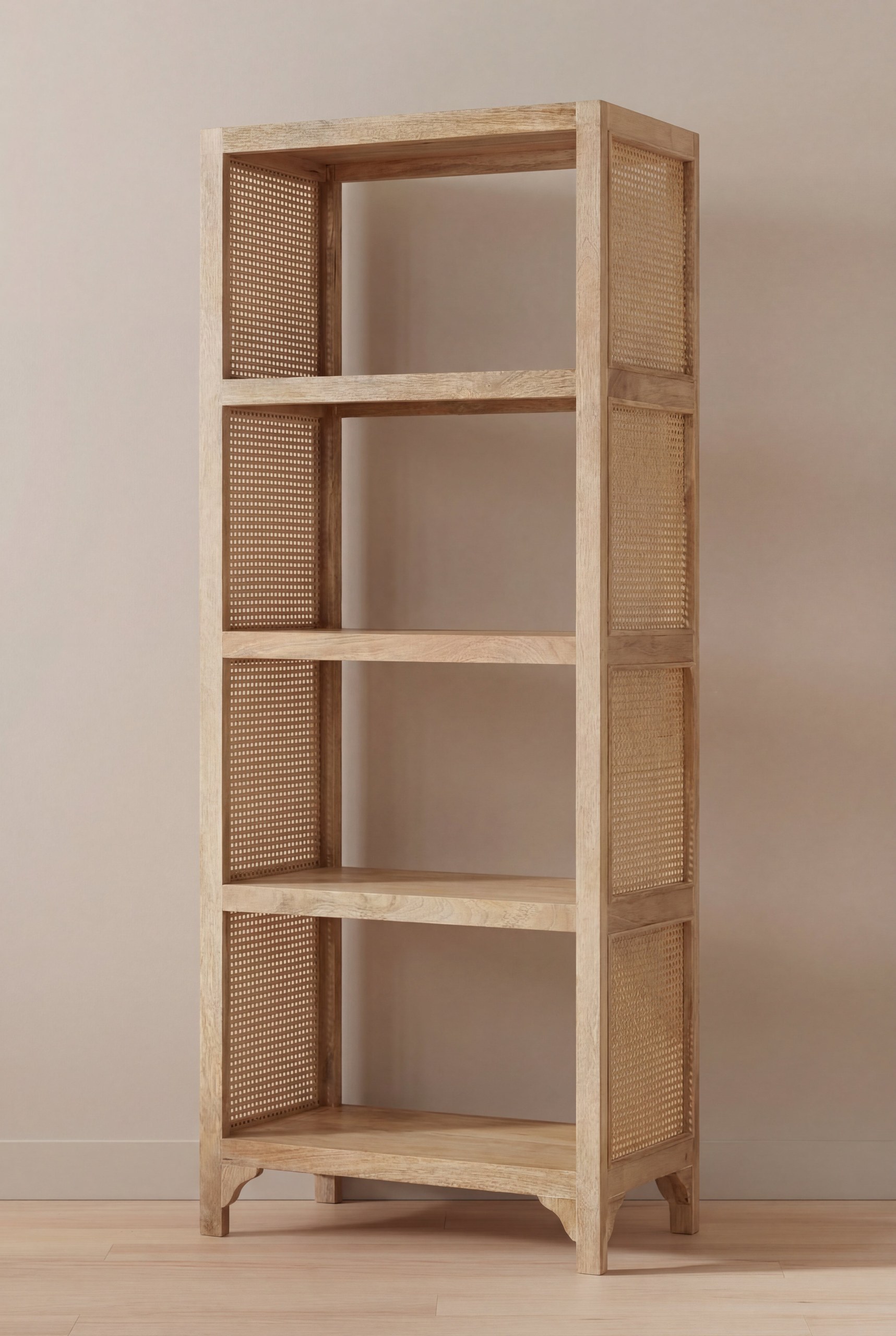 Octave Rattan Display Shelf