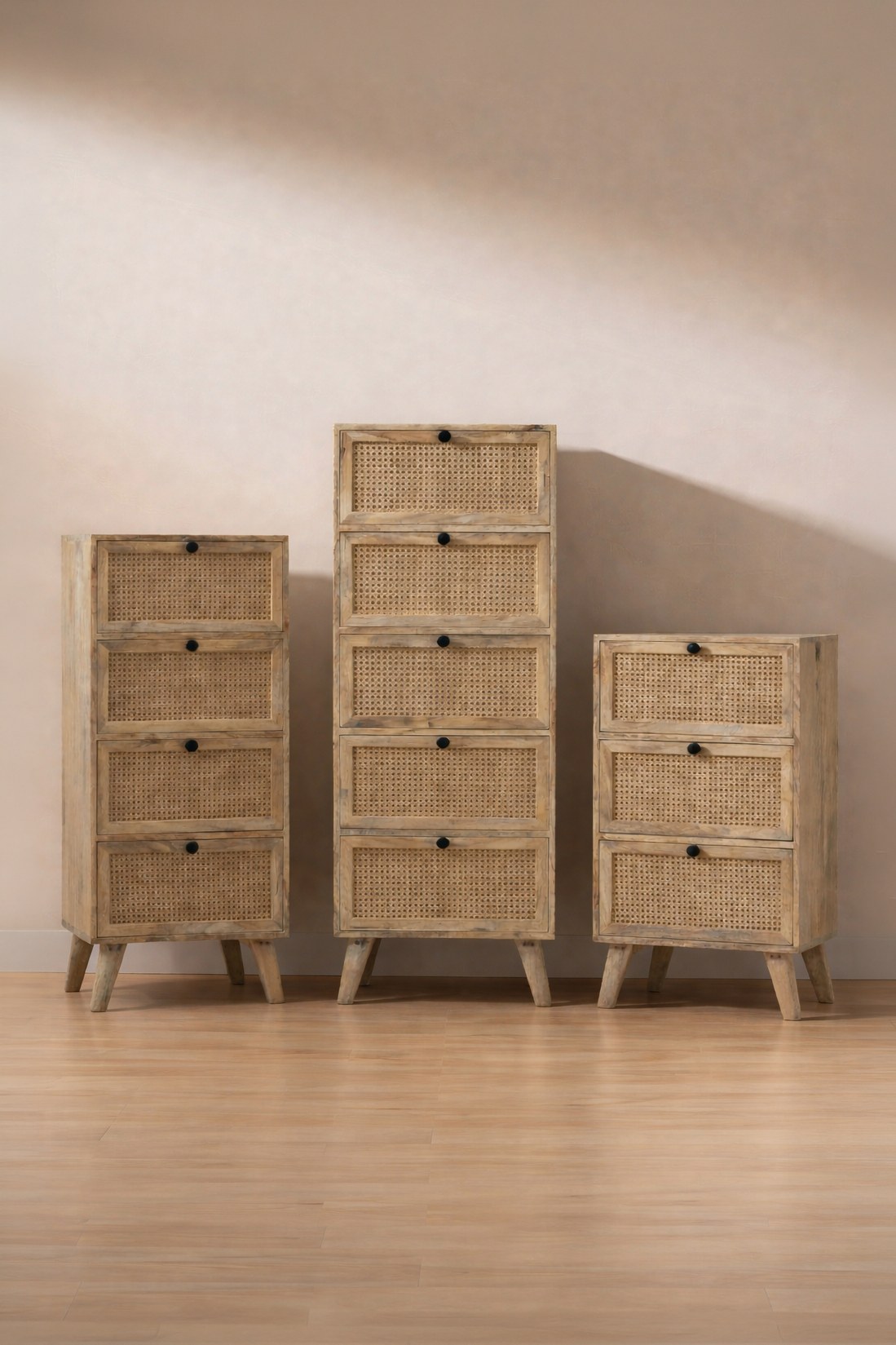 Lunara Chest of Rattan Drawers