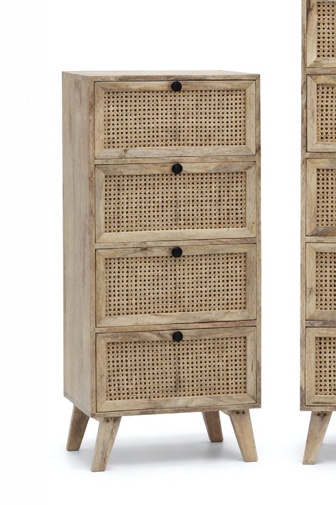 Lunara Chest of Rattan Drawers - Image 3