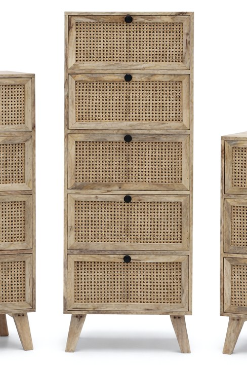 Lunara Chest of Rattan Drawers - Image 4