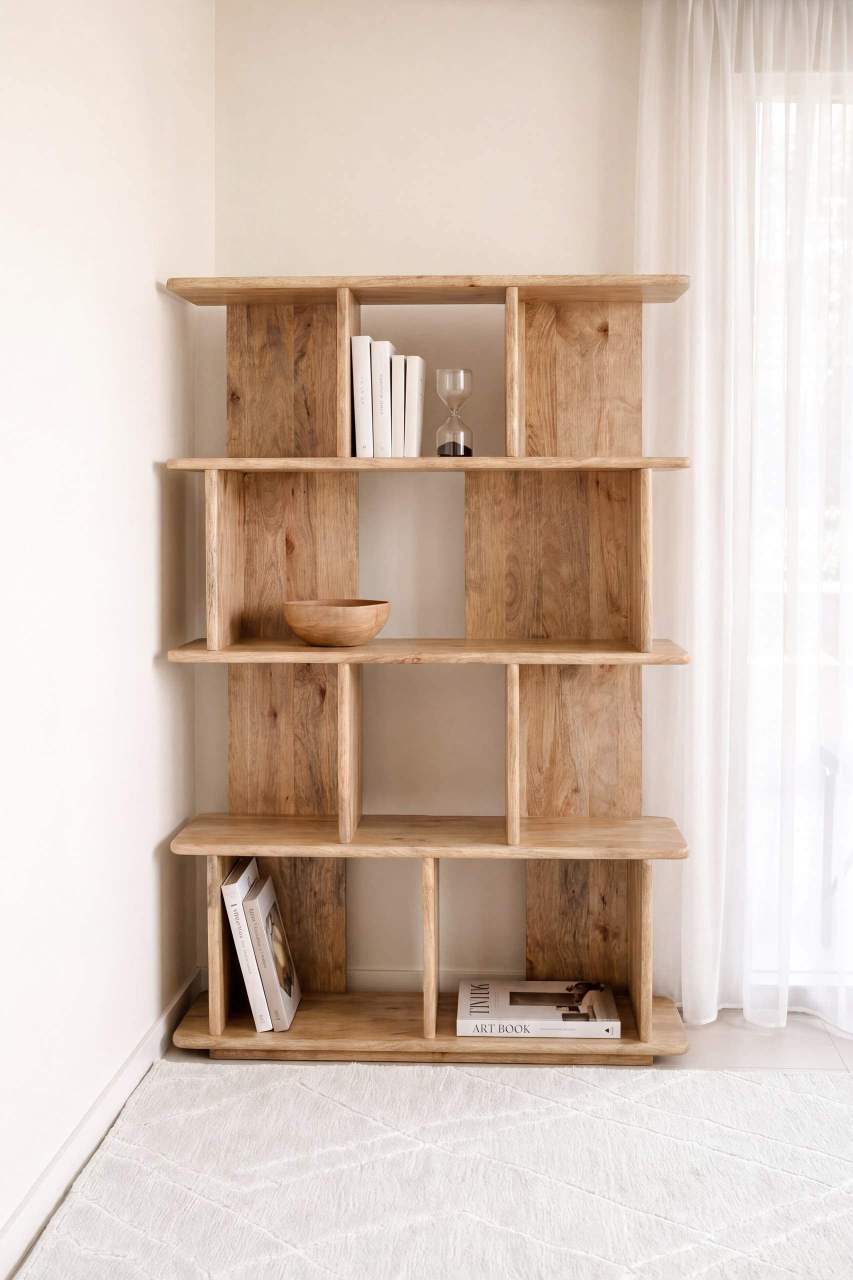 Zayden Wooden Bookcase