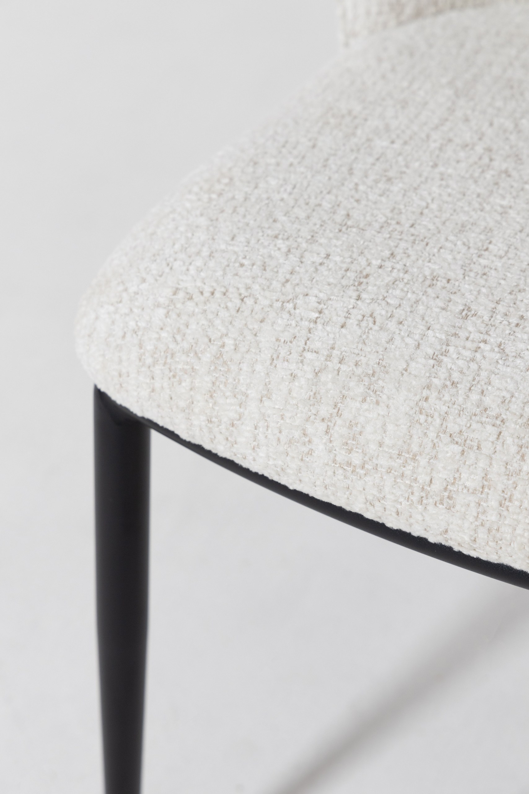 Calina Light Beige Dining Chair - Image 3