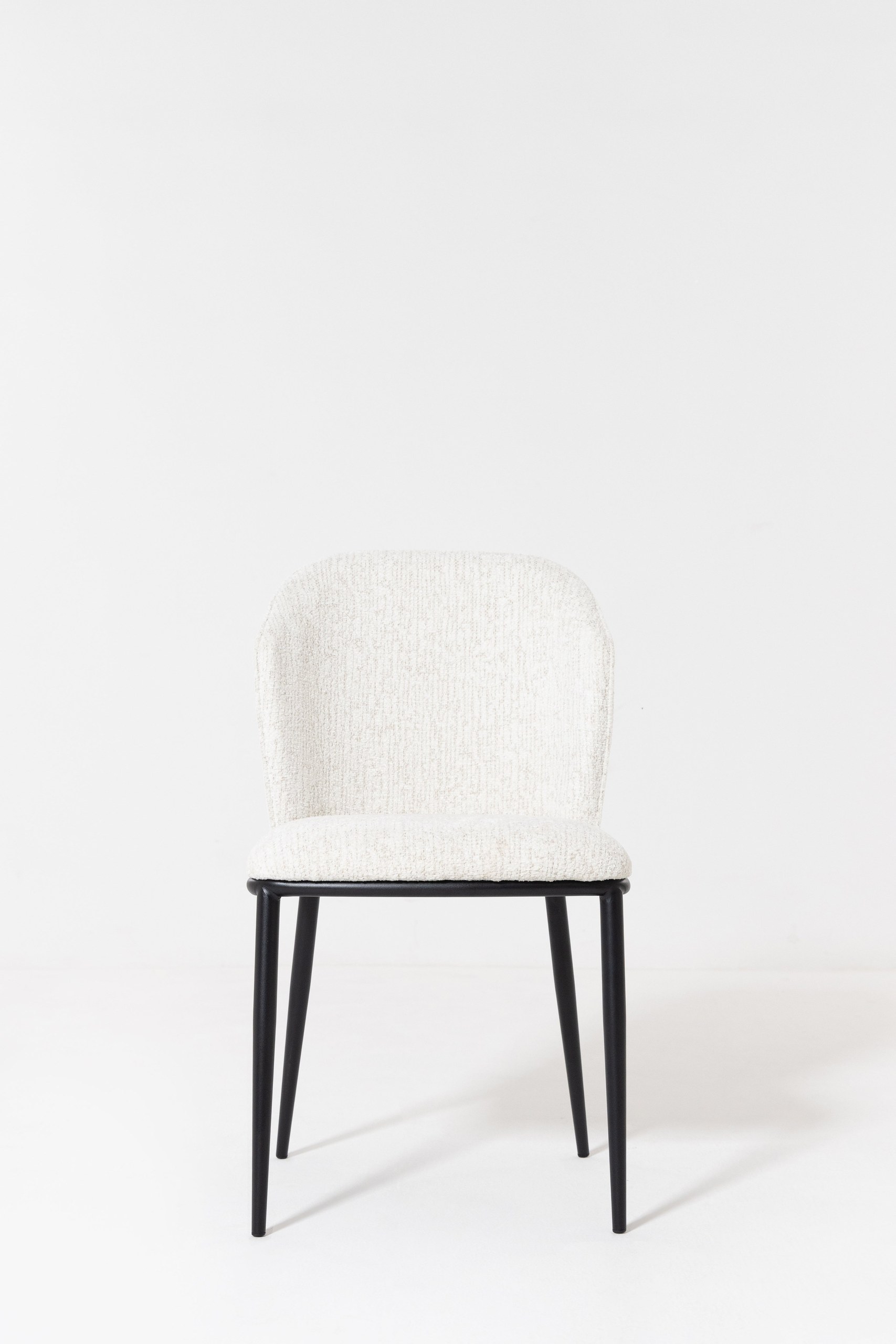 Calina Light Beige Dining Chair - Image 4