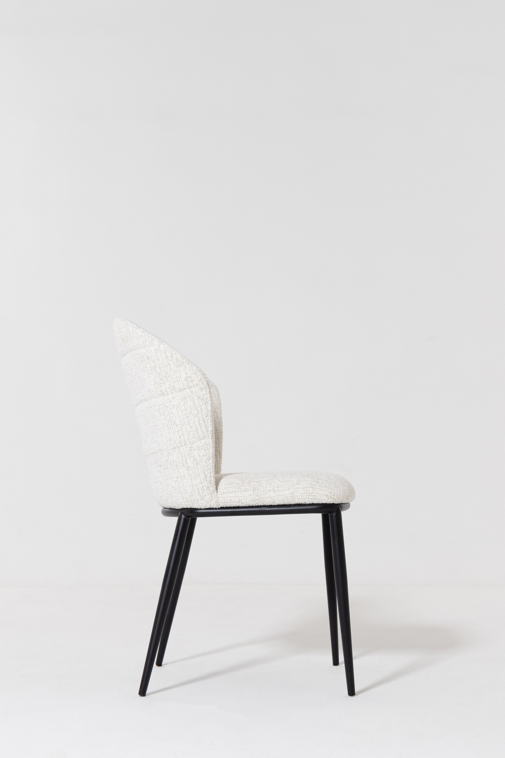 Calina Light Beige Dining Chair - Image 5