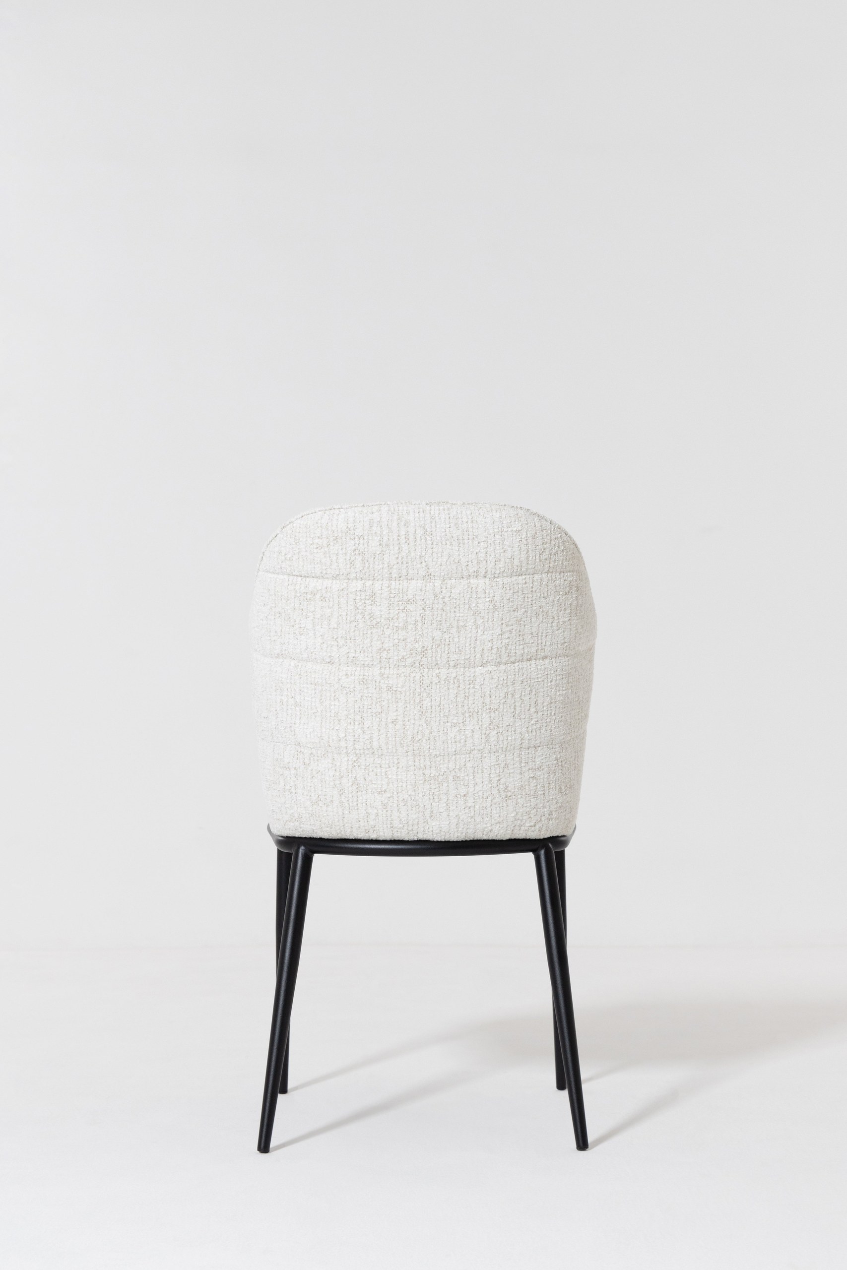 Calina Light Beige Dining Chair - Image 8