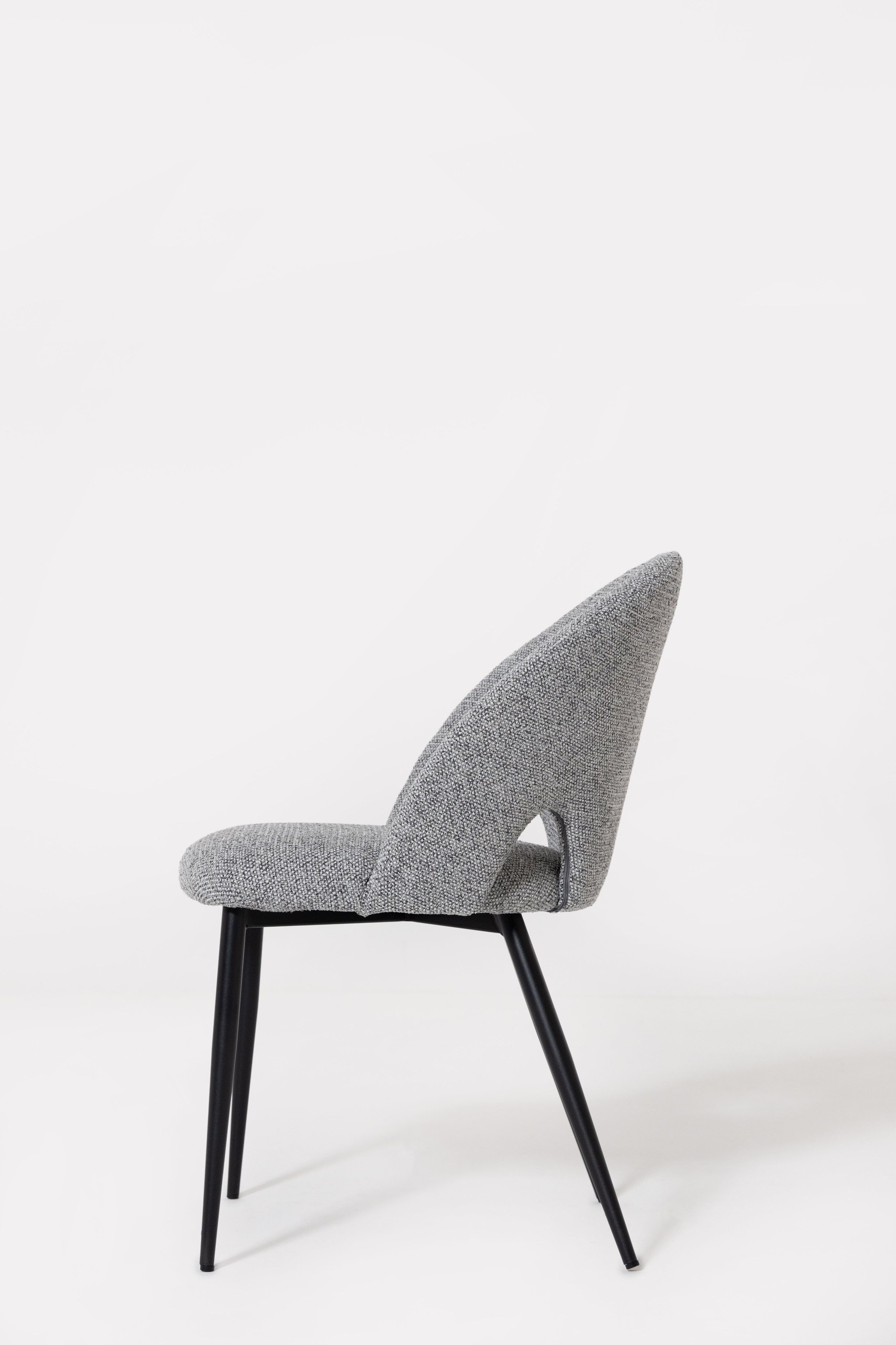 Orlisse Light Grey Dining Chair - Image 6