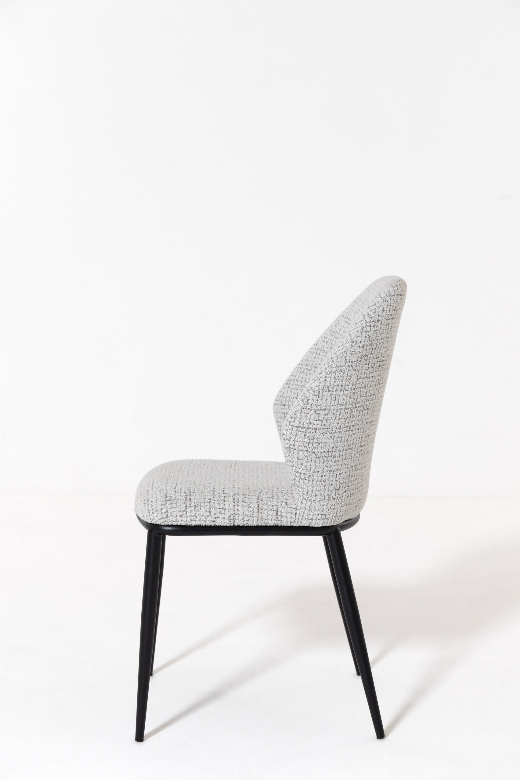 Orana Cream White Dining Chair - Image 3