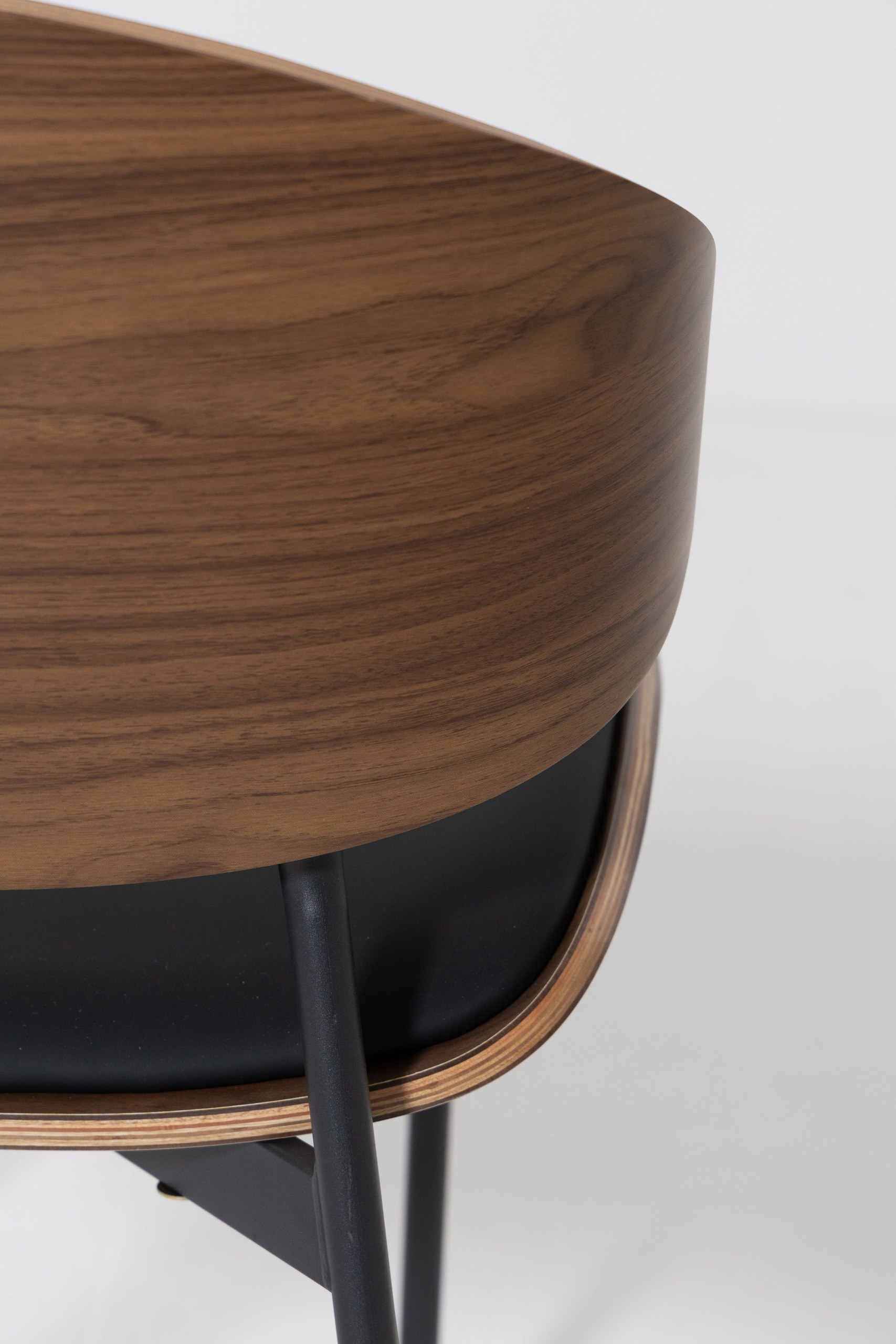 Norvik Black Dining Chair - Image 2