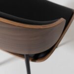 Norvik Black Dining Chair