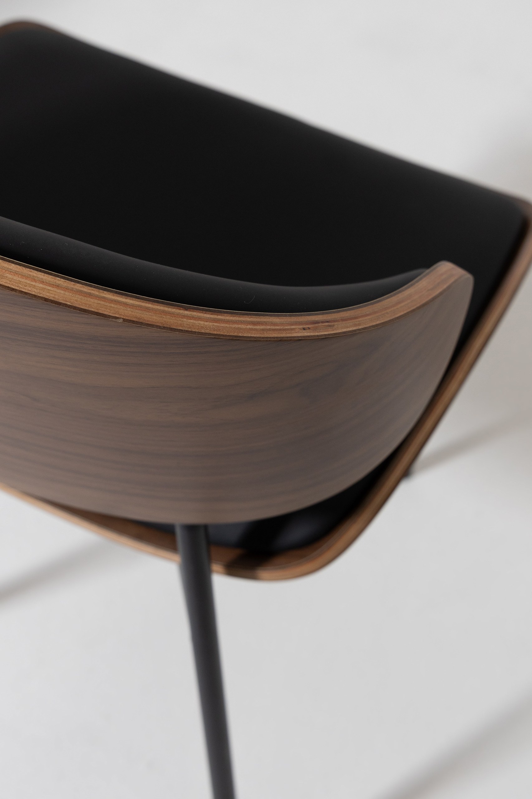 Norvik Black Dining Chair - Image 3