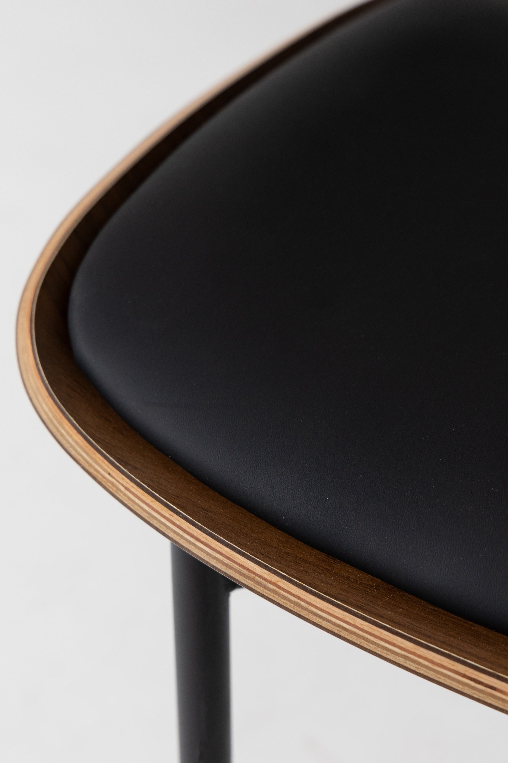 Norvik Black Dining Chair - Image 4