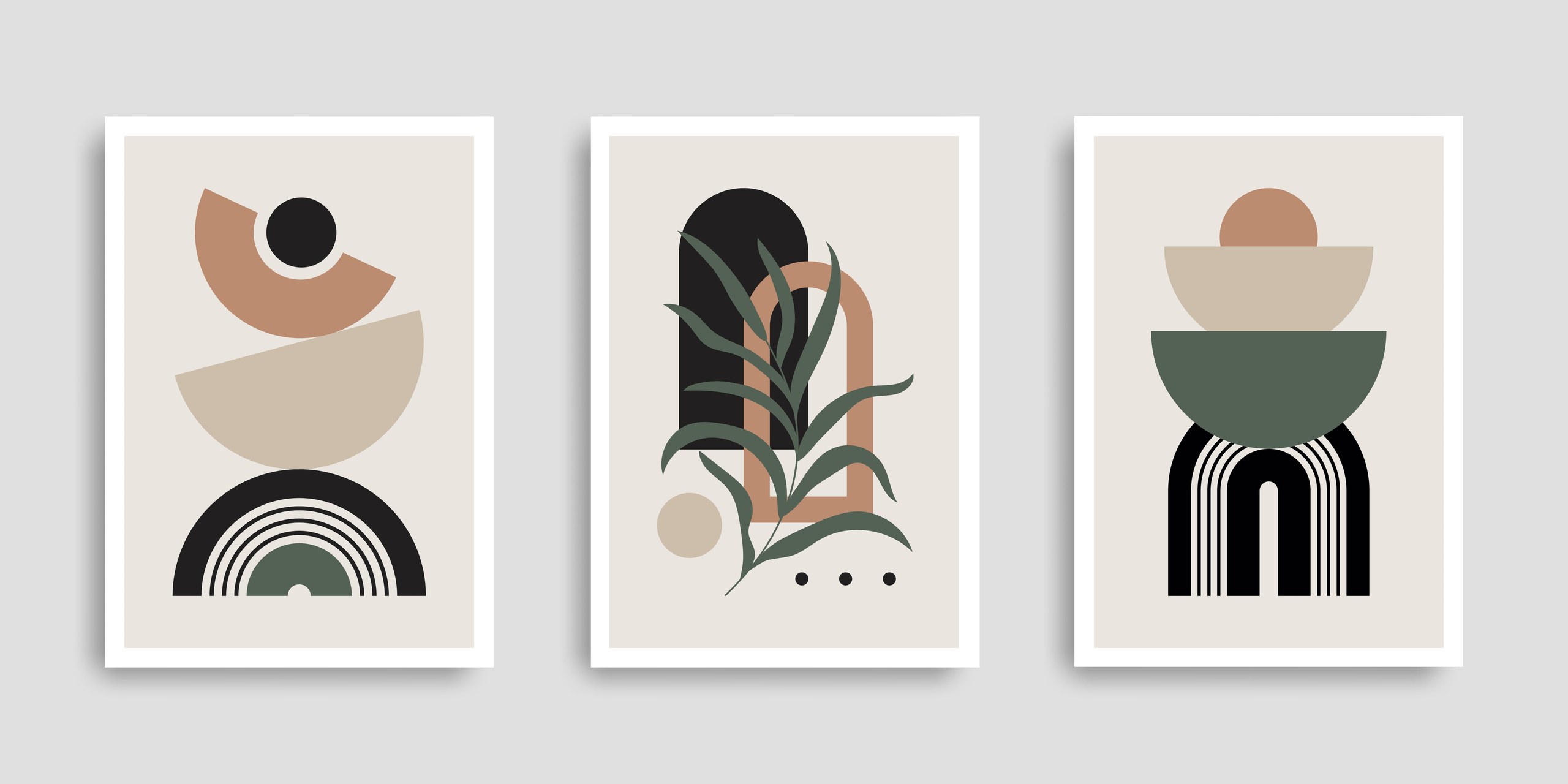 Layered Arches Wall Art - Image 3