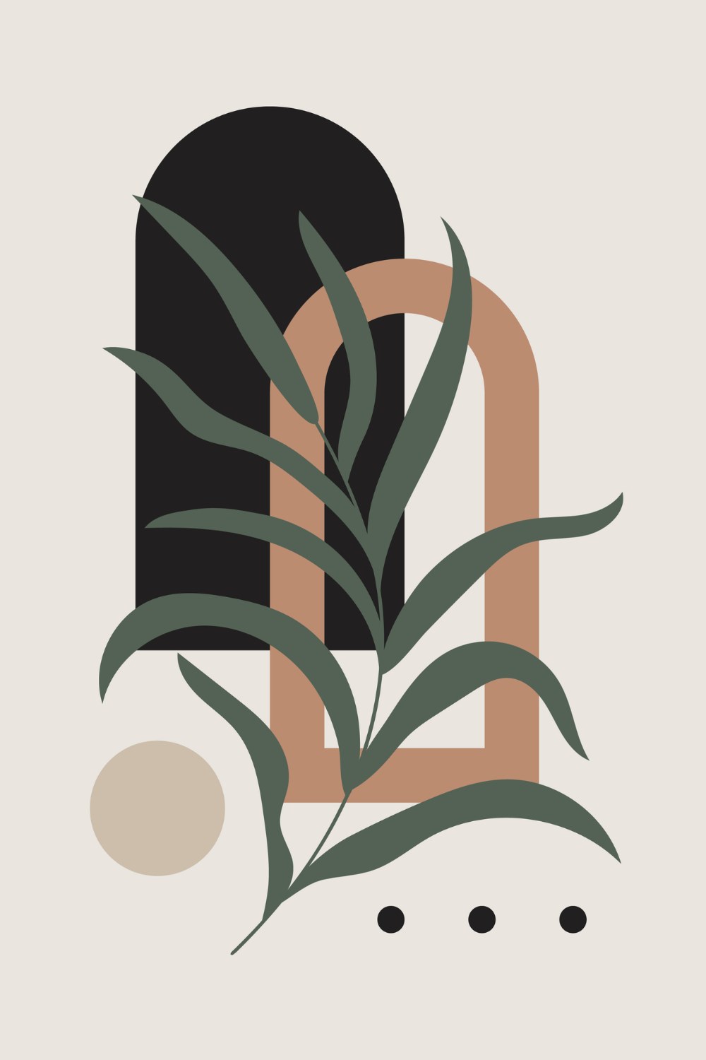 Arched Grove Wall Art - Image 2