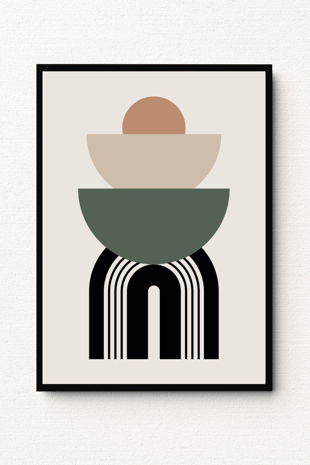 Layered Arches Wall Art