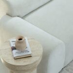 Kallia Ivory L-Shape Sectional Sofa