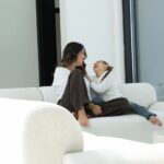 Kallia Ivory L-Shape Sectional Sofa