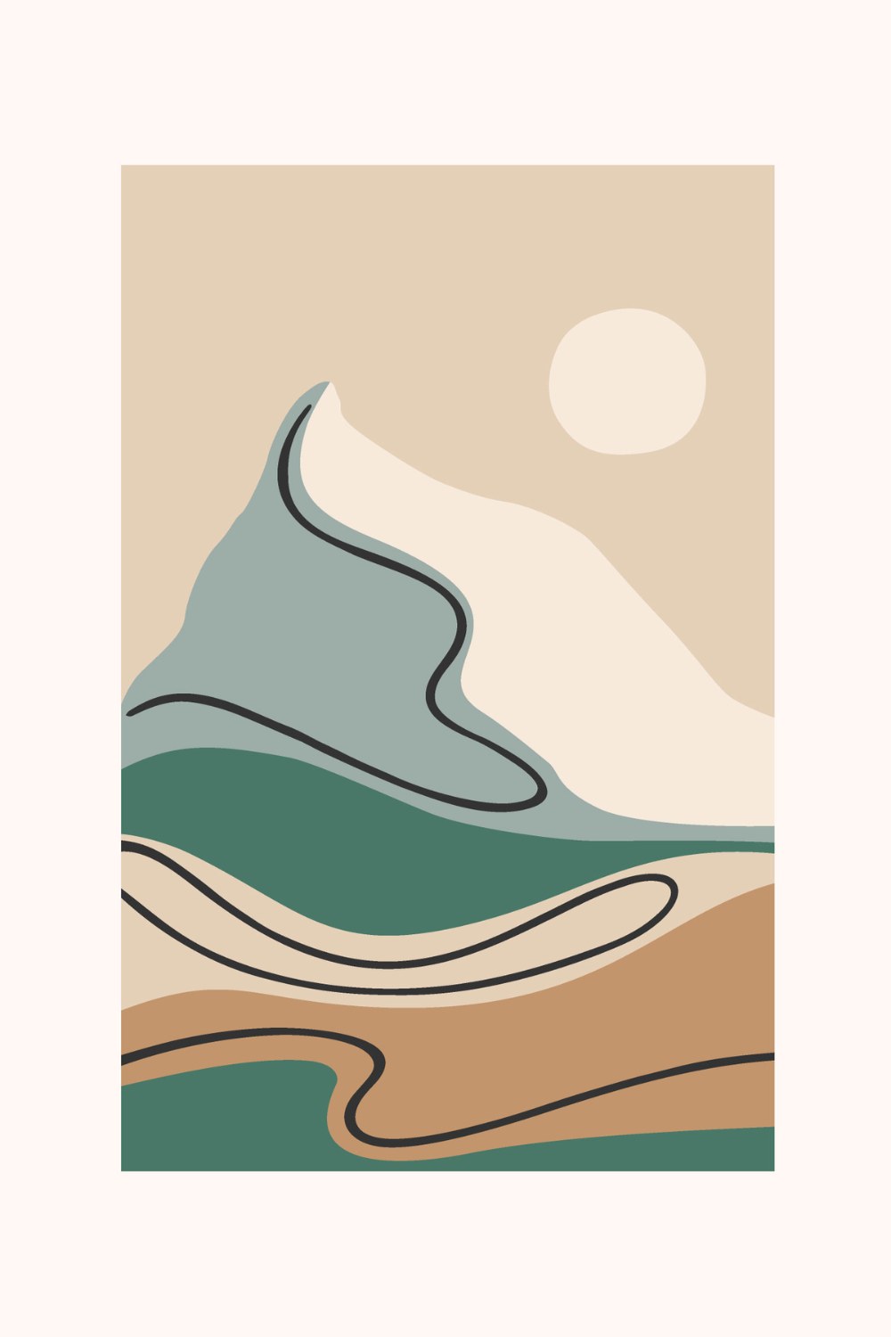 Quiet Dune Wall Art - Image 2