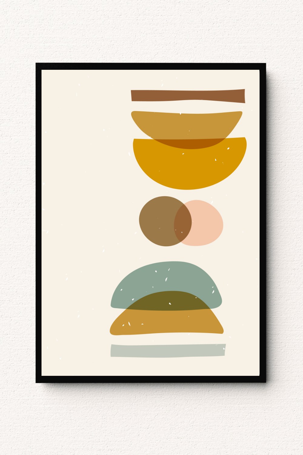Desert Geometry Wall Art