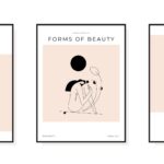 Abstract Femininity Wall Art I