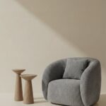 Amanti Soft Grey Lounge Sofa Chair