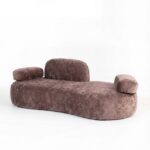 Branka Cocoa Dust 3 Seater Sofa