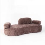 Branka Cocoa Dust 3 Seater Sofa
