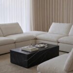 Felicity Black Marquina Coffee Table
