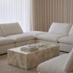 Felicity Light Emperador Coffee Table