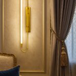 Flusso Gold Wall Light