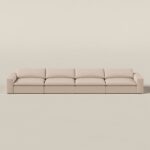 Orvella Pink Orchid 4 Seater Sofa