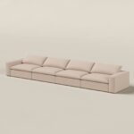 Orvella Pink Orchid 4 Seater Sofa